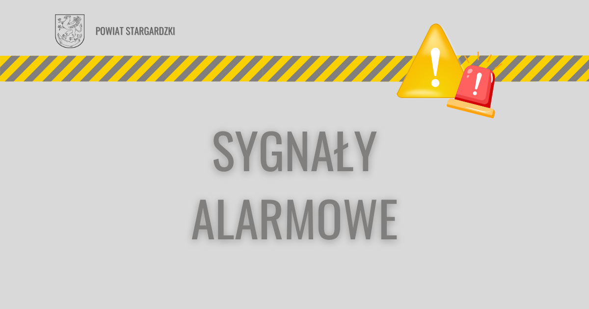 Zdjęcie: Sygnały alarmowe