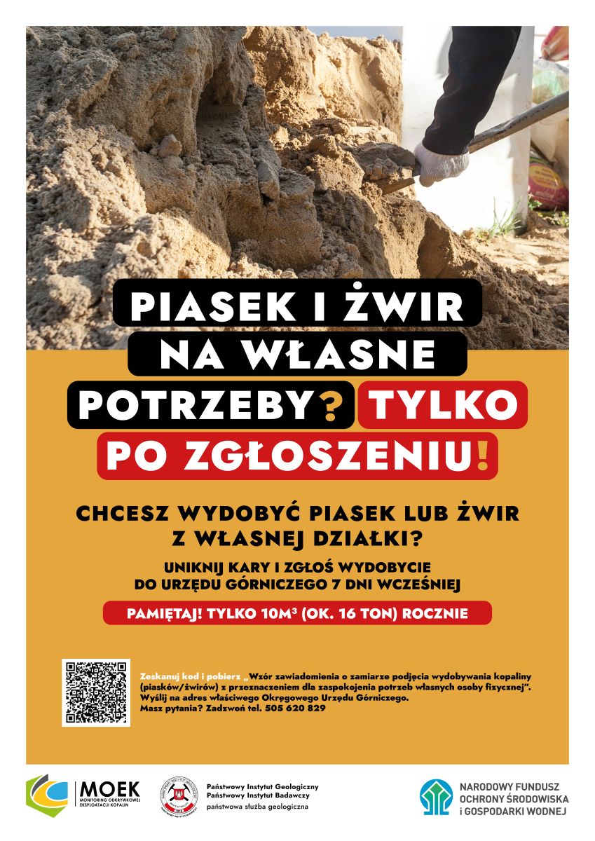 Zdjęcie: Pozyskiwanie piasków i żwirów z własnych nieruchomości