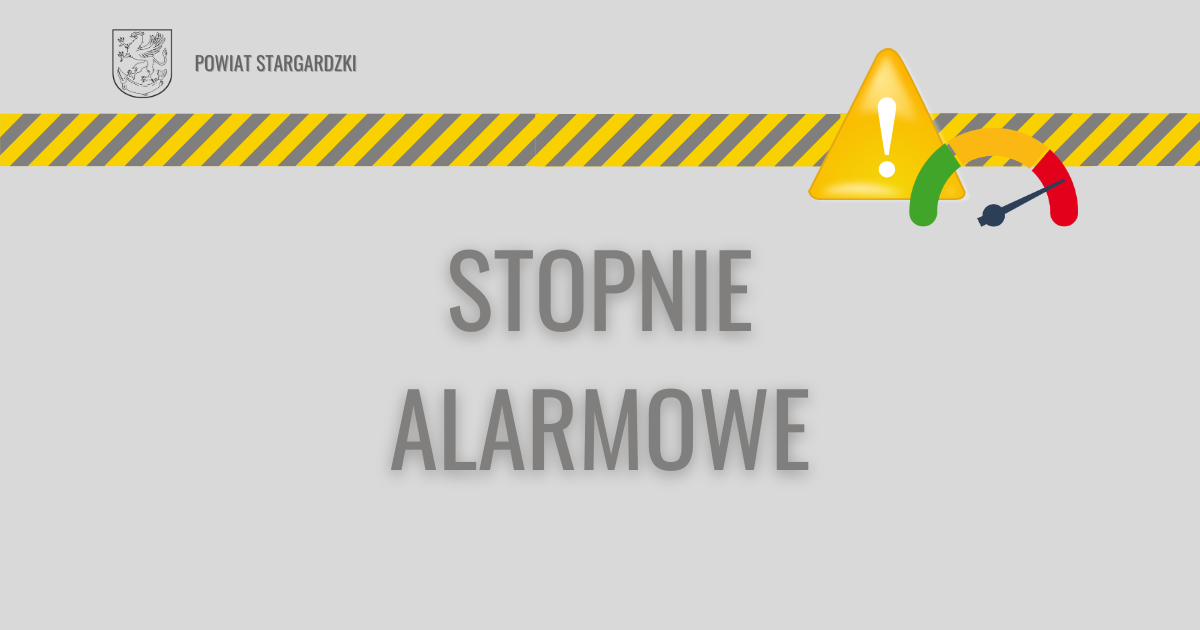 Zdjęcie: Stopnie alarmowe