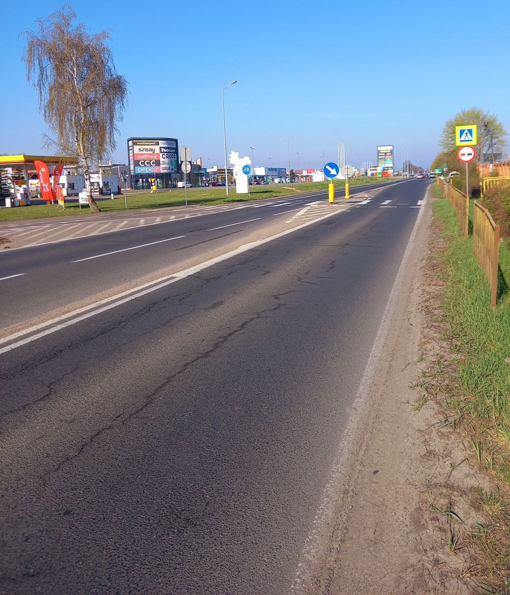 Przebudowa drogi 1704Z Ronda Lipnik do Ronda 15 Południk