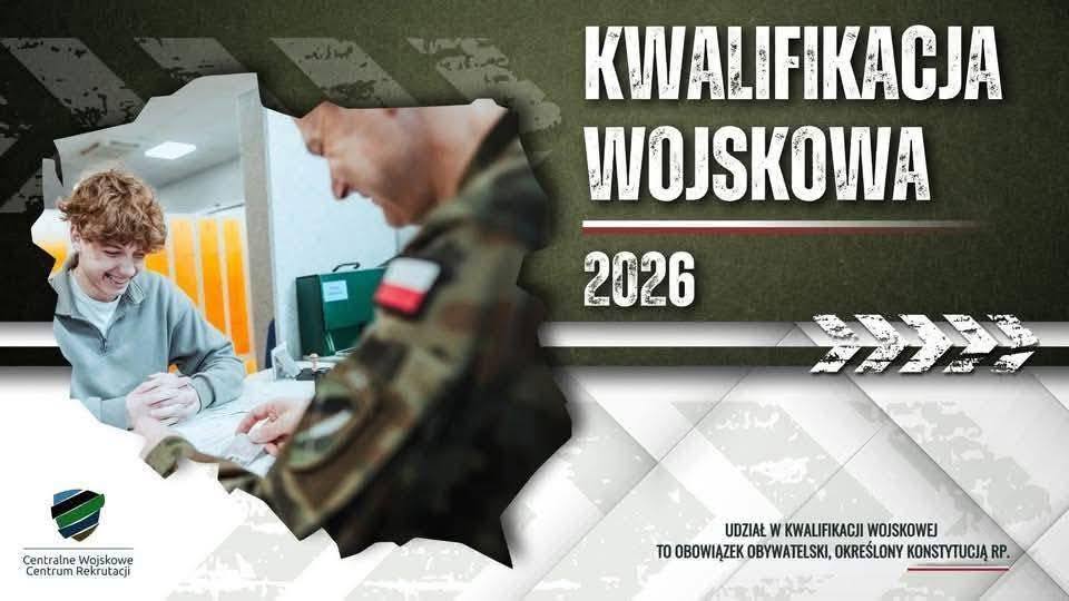 Zdjęcie: Kwalifikcja wojskowa w województwie zachodniopomorskim w 2026 roku - obwieszczenie