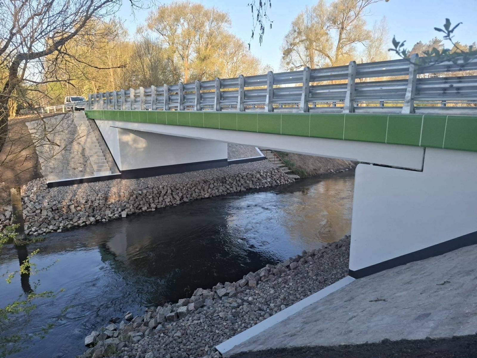 Zdjęcie: Most na rzecze Inie, w miejscowości Sowno, znów przejezdny