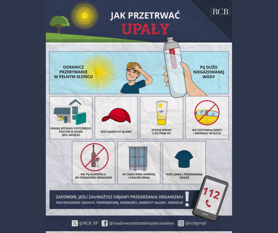 Zdjęcie: Uwaga !– wysokie temperatury