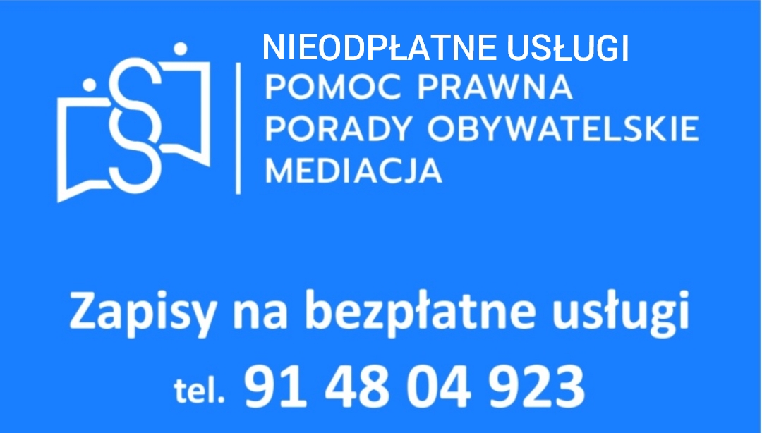 Zdjęcie: Nieodpłatna pomoc prawna i obywatelska na terenie  Powiatu Stargardzkiego w 2024