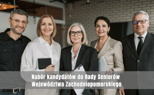 Zdjęcie: Nabór kandydatów do Rady Seniorów Województwa Zachodniopomorskiego