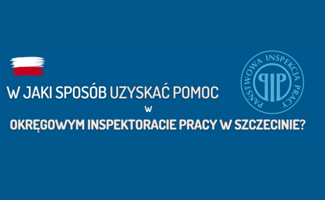 Zdjęcie: Okręgowy Inspektorat Pracy w Szczecinie podpowiada!