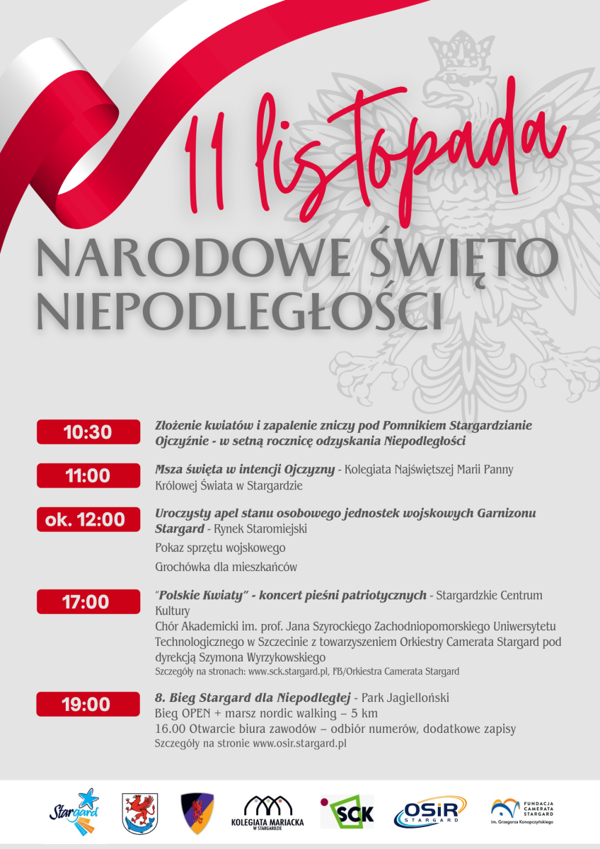 Plakat: Narodowe Święto Niepodległości