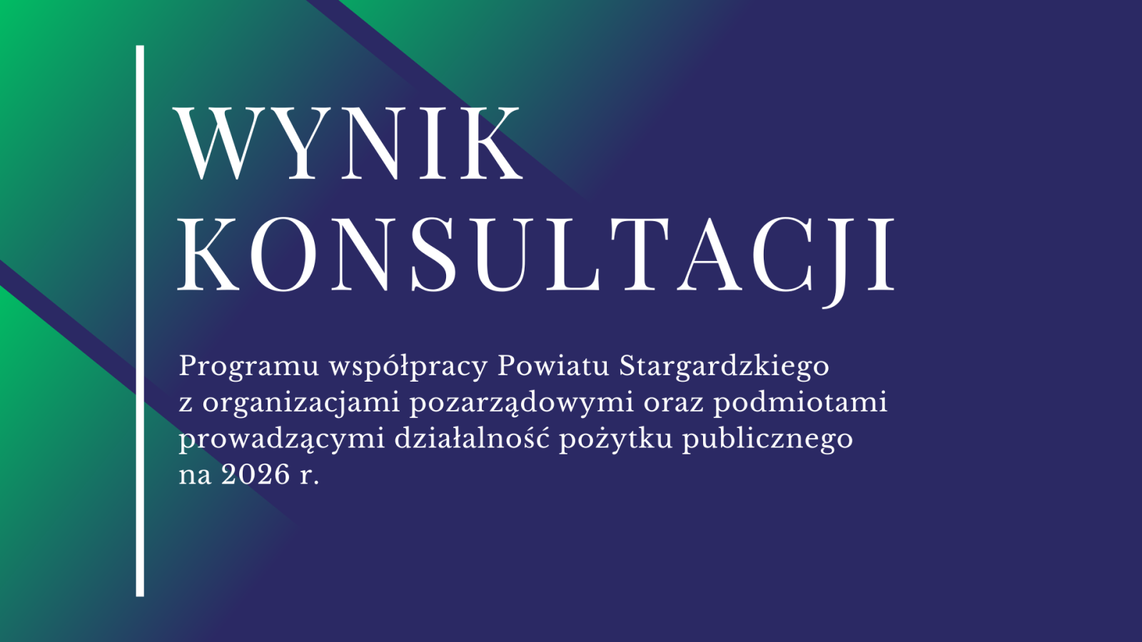 Zdjęcie: Wynik konsultacji