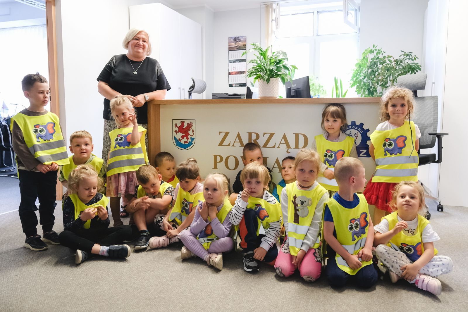 Galeria zdjęć: Wizyta najmłodszych mieszkańców powiatu stargardzkiego w naszym urzędzie