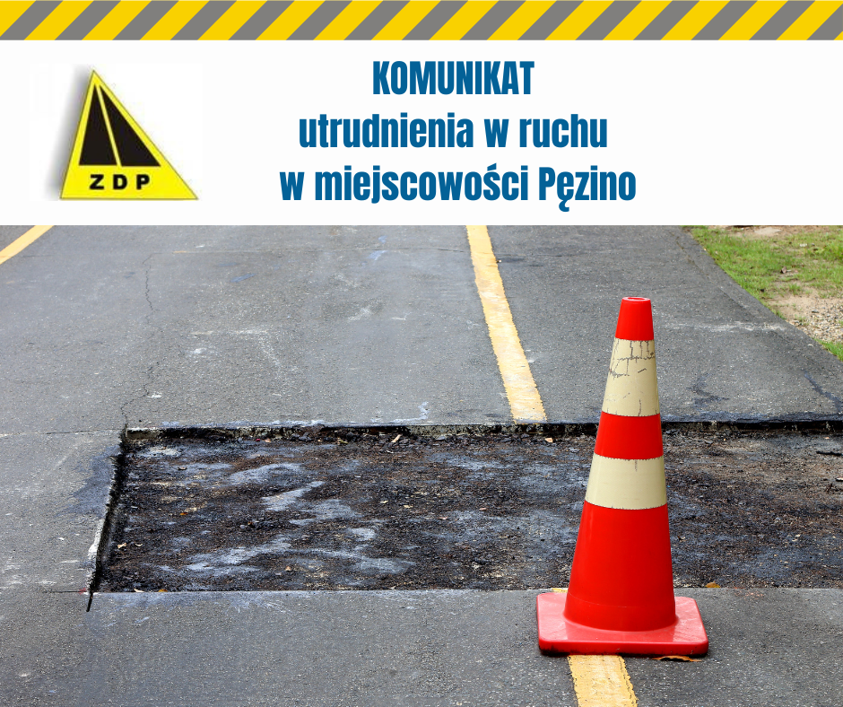 Zdjęcie: Pęzino - utrudnienia w ruchu