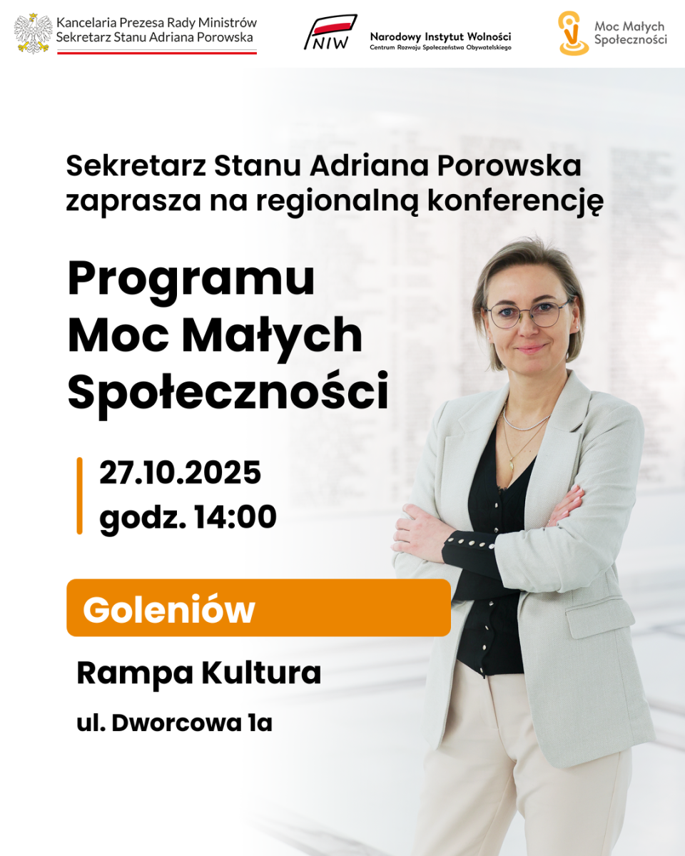 Zdjęcie: MOC MAŁYCH SPOŁECZNOŚCI - konferencja regionalna