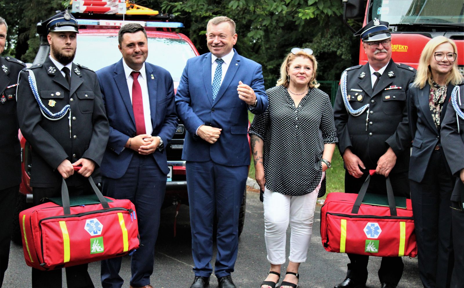 Zdjęcie: KRUS wspiera OSP Barzkowice