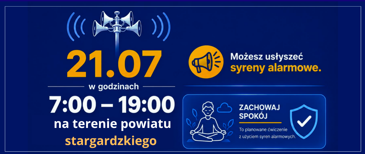 Zdjęcie: Ogólnopolskie ćwiczenie z użyciem syren alarmowych